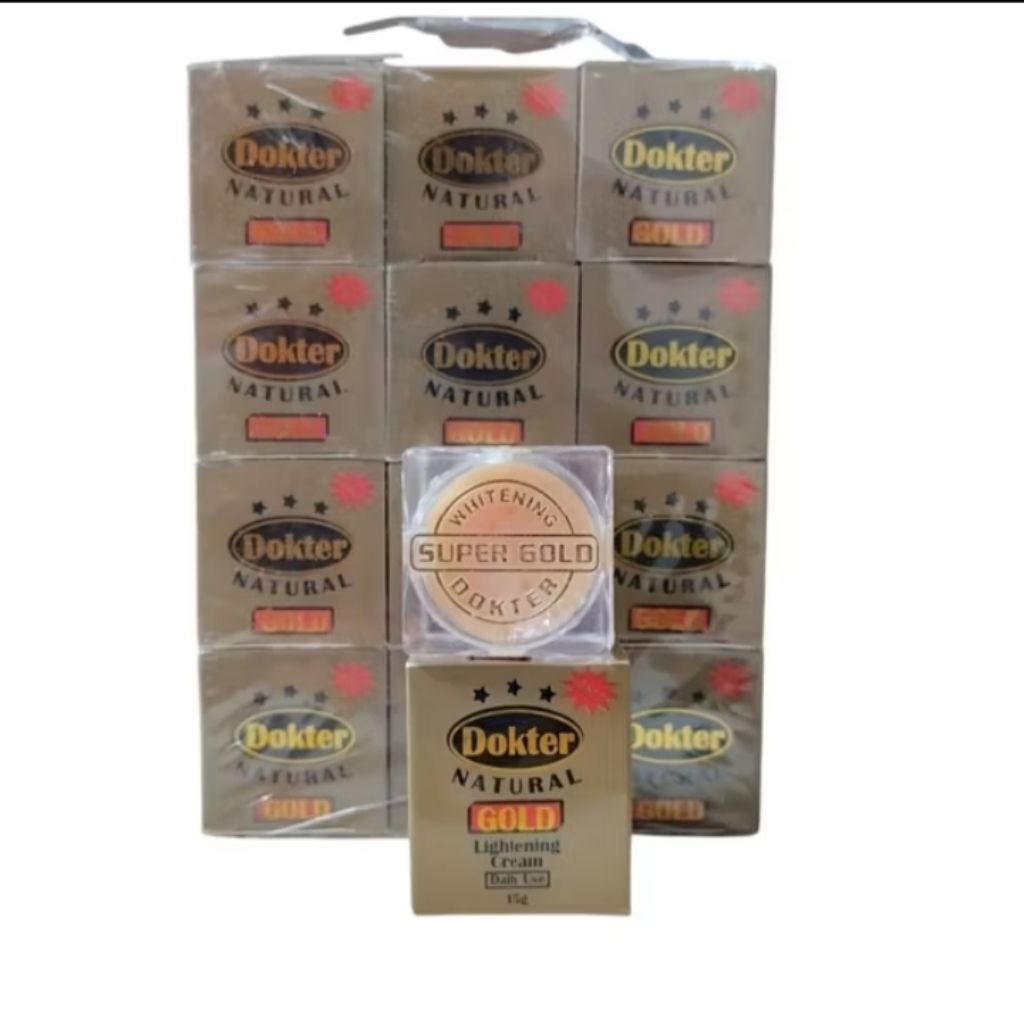 LUSINAN cream wajah Dr gold super lightening cream