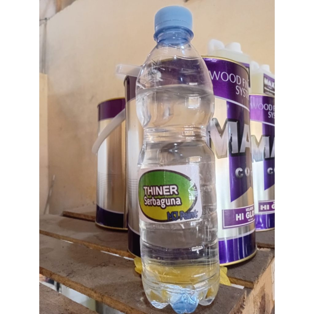 Tiner serbaguna 1/2 liter, tiner untuk cat , clear dan lain²