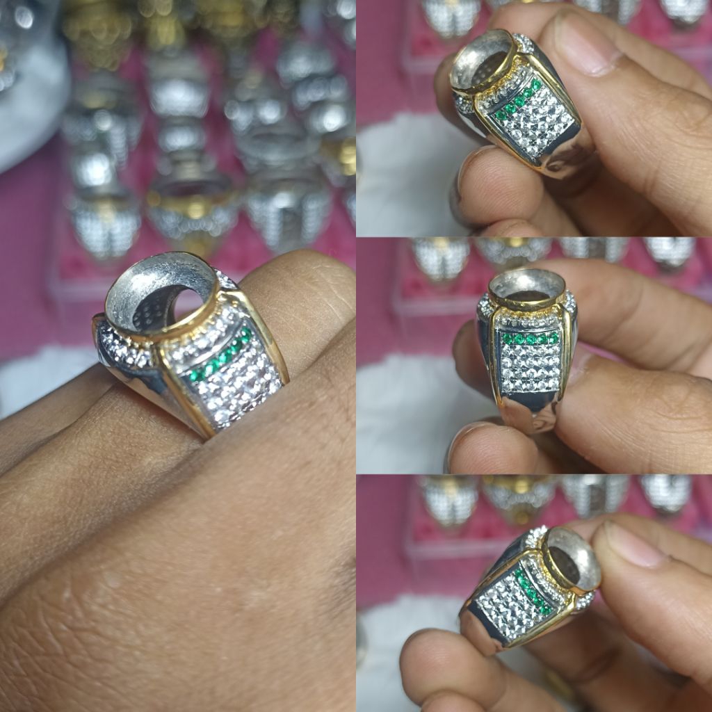 CINCIN KUNINGAN SARI SUPER DIMENSI BULAT KANTORAN RING KUNINGAN SARI IKETAN KUNINGAN SARI EMBAN KUNI