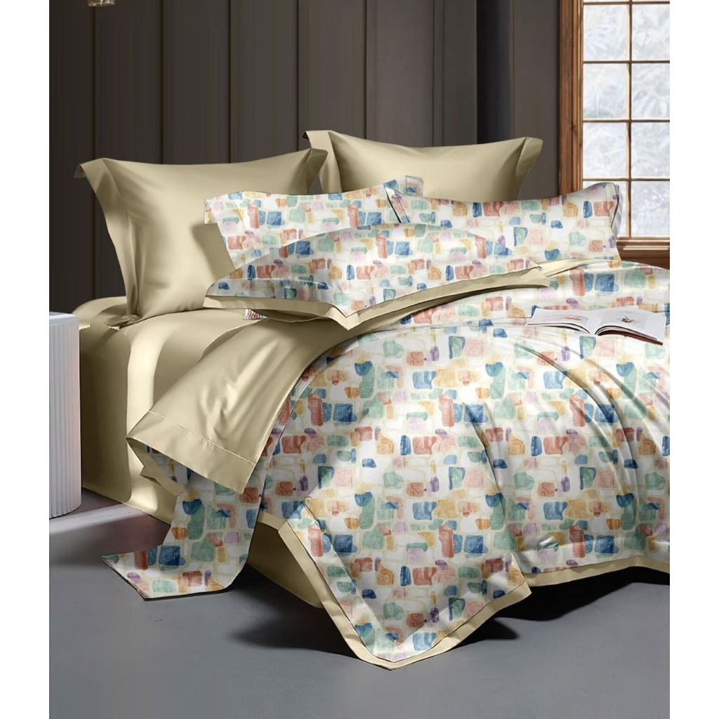 OBRAL SET BEDCOVER TENSL 60S HANEDA SPREI NEW