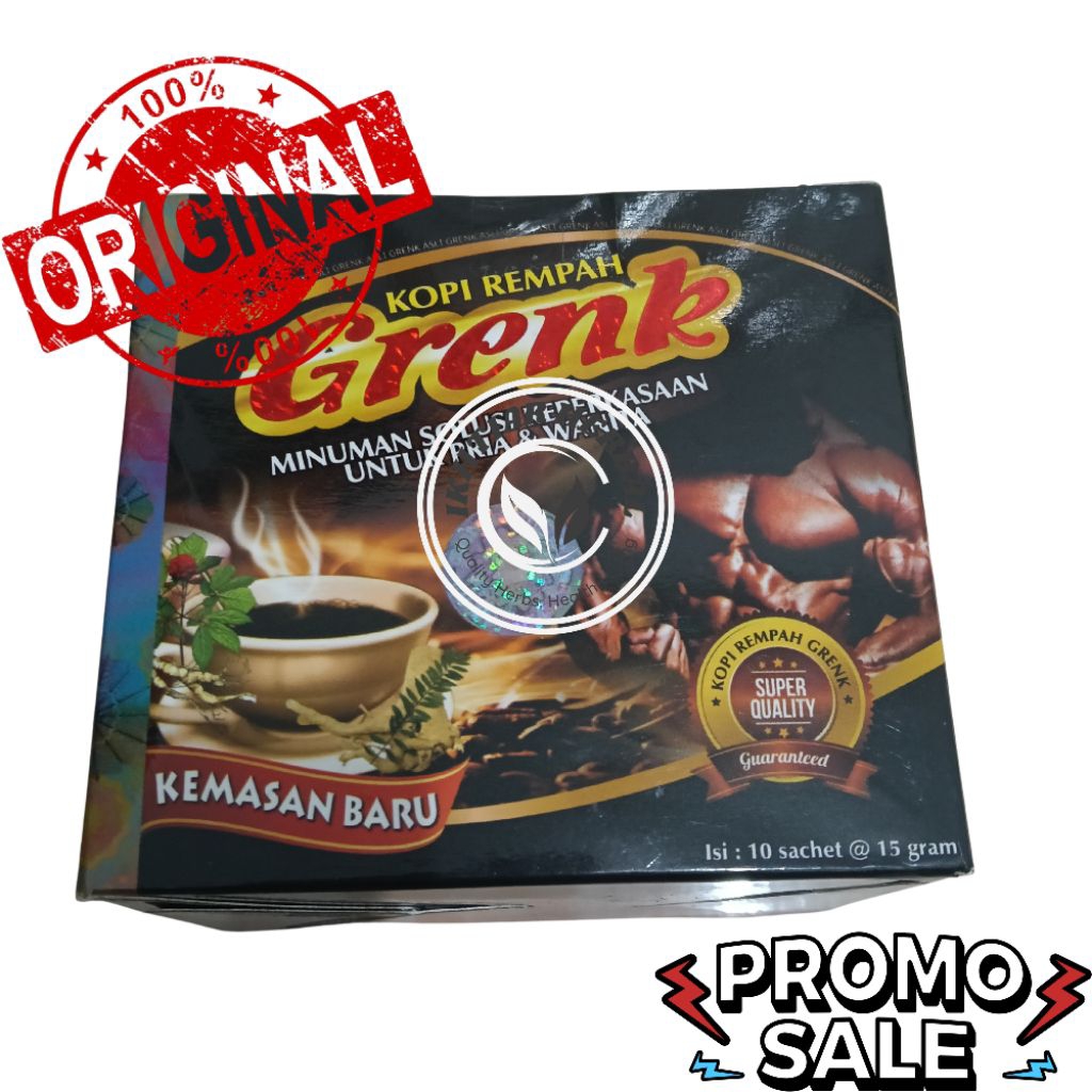 KOPI REMPAH GRENK Isi 10 Sachet @15gr