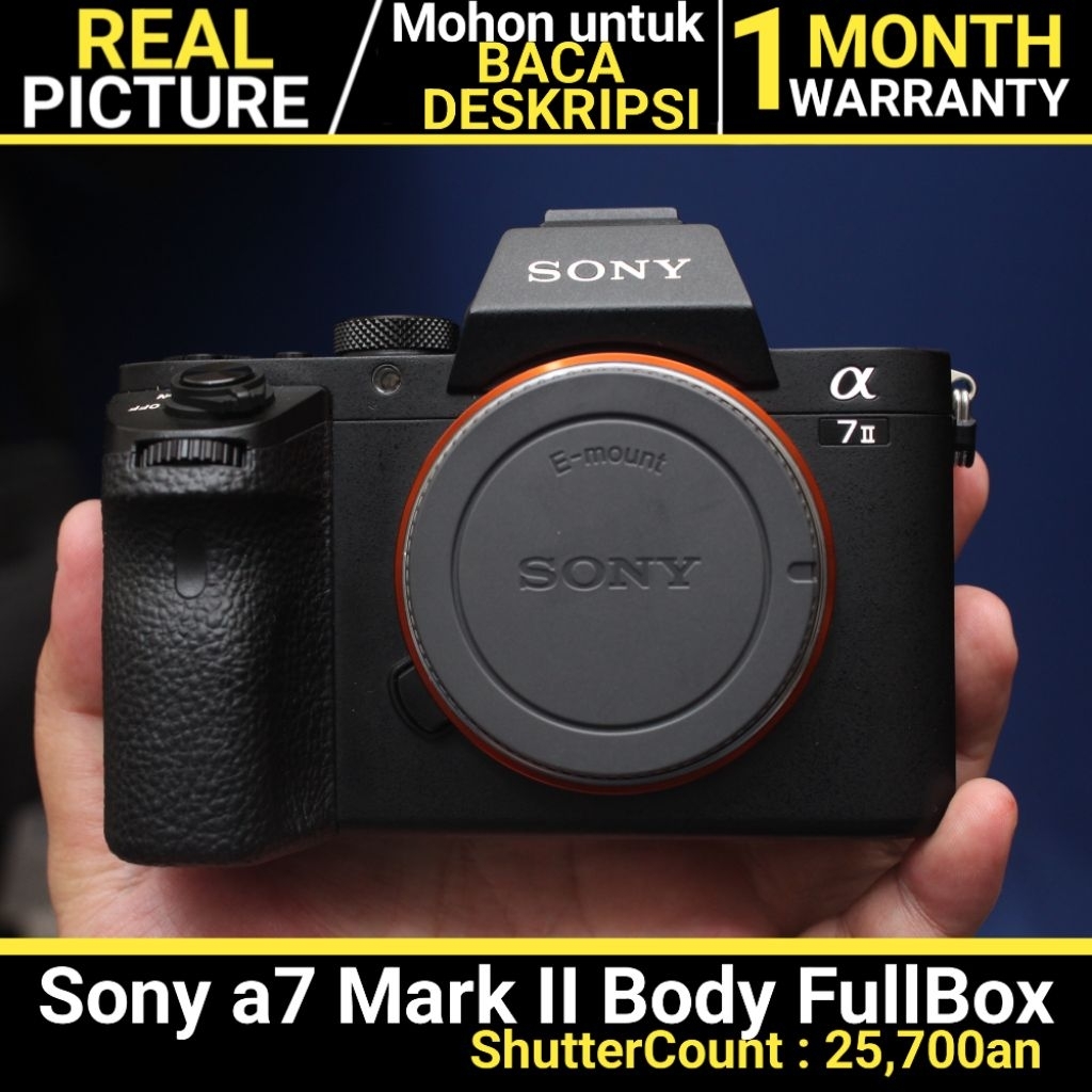 Sony a7 mark II Body FullBox BEKAS