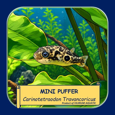 IKAN MINI PUFFER | PEMBASMI HAMA KEONG AQUARIUM | PEA PUFFER DWARF PUFFER | IKAN HIAS AQUASCAPE AIR 