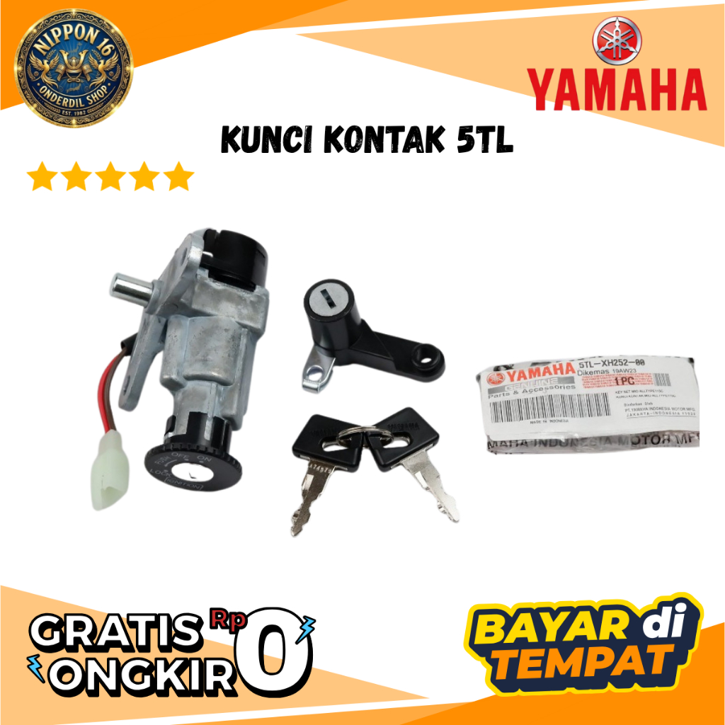Kunci Kontak 5TL Yamaha Mio Sporty & Mio Smile Ori