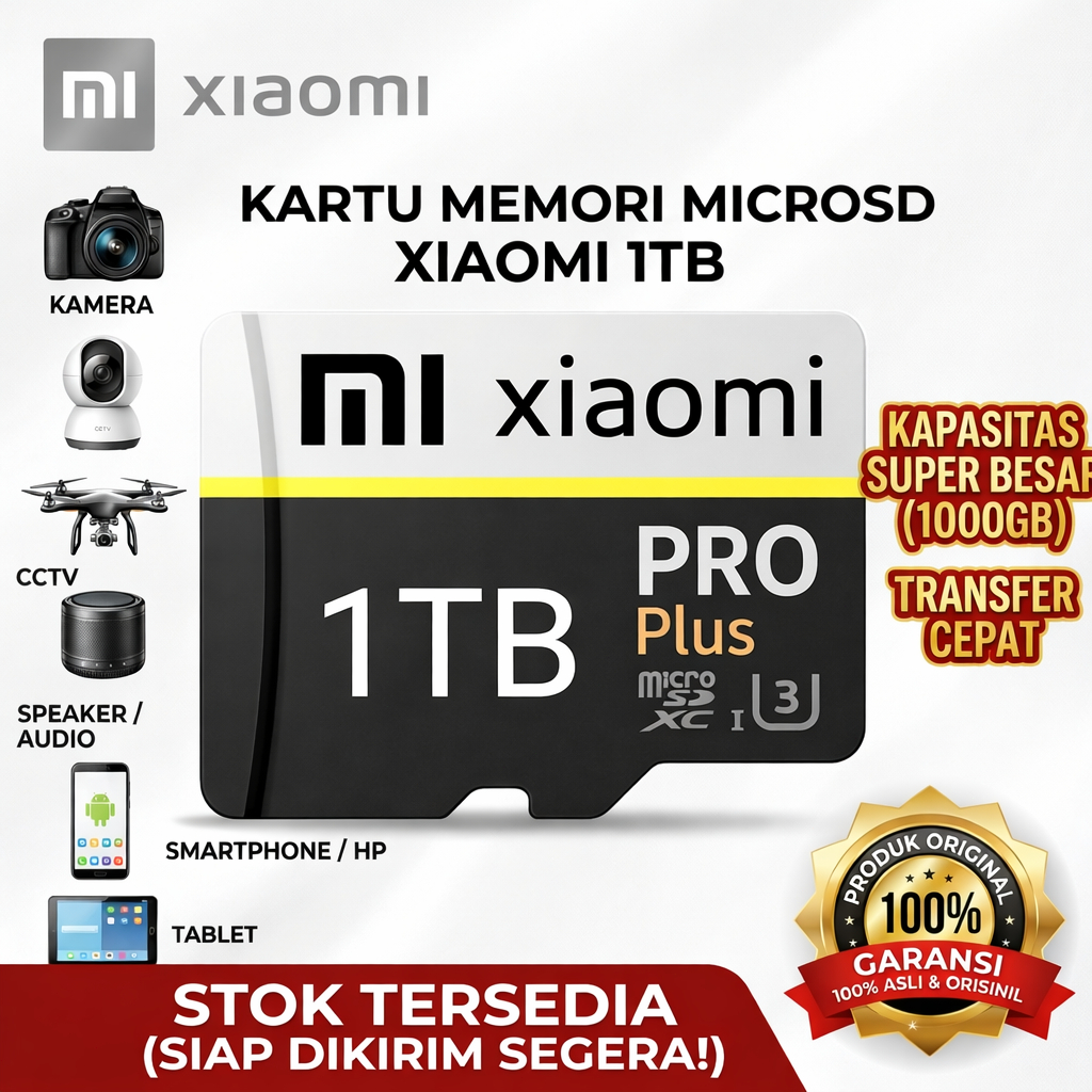 Xiaomi Memory Card hp Original SD Card128GB 256GB 512GB 1TB 2TB High Speed Class10 SD/TF Flash micro