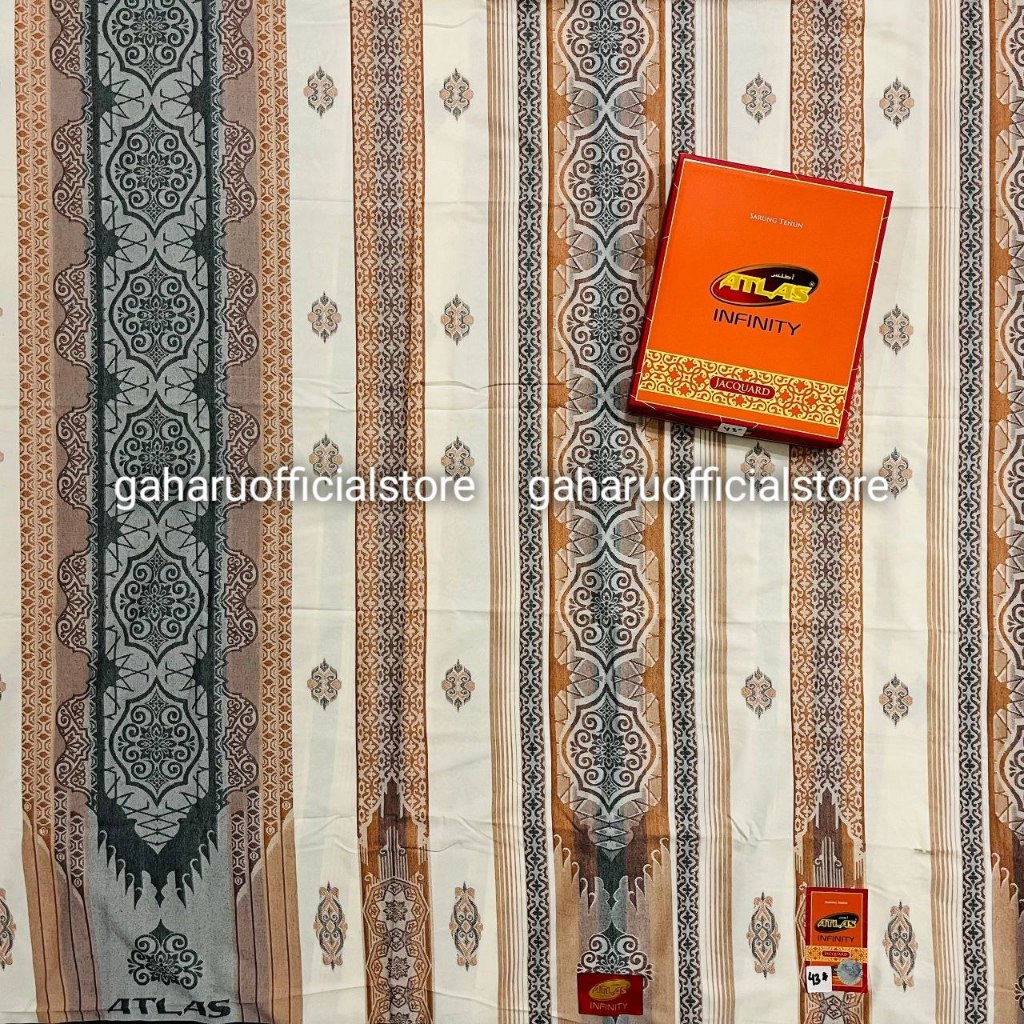 Sarung Atlas Infty Jacquard Songket (full songket)-bisa seragam