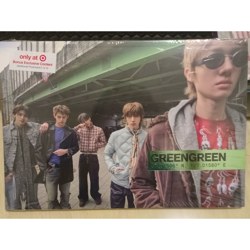 ALBUM CORTIS GREENGREEN TARGET EXCLUSIVE BRIDGE VER READY STOCK