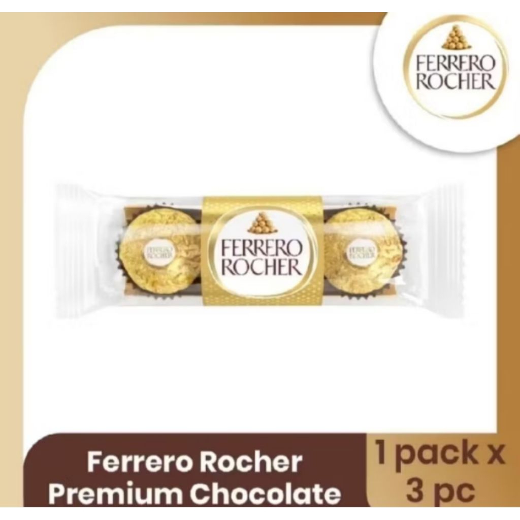 COKLAT FERRERO ROCHER ISI 3PCS