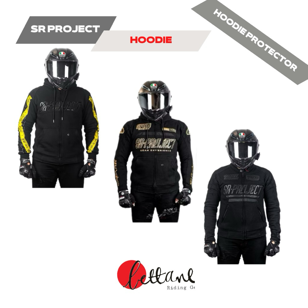 HOODIE PROTECTOR Exclusive SR-PROJECT |SR-PROJECT HOODIE DENGAN PROTECTOR PERLINDUNGAN TUBUH
