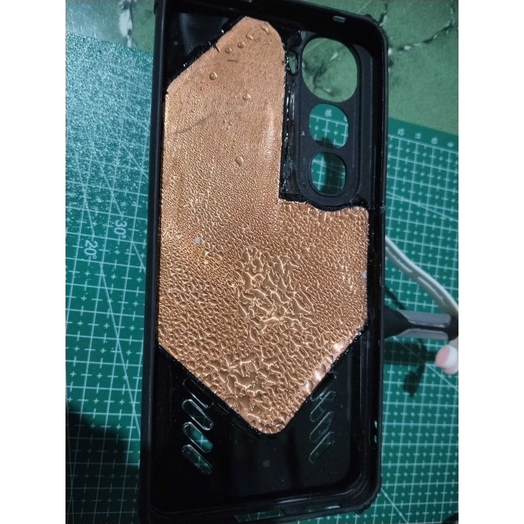DIY Custom Cooling Case iQOO Z10 Lite / Vivo Y400 - Casing HP Gaming Peltier Magsafe Tembaga Anti Pa