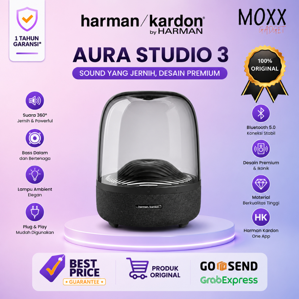 Harman Kardon Aura Studio 3 Wireless Bluetooth Speaker