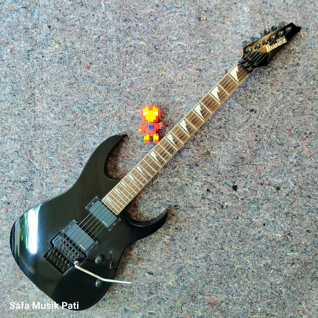 Ibanez Gio Gitar Elektrik Original, Asli, kondisi Terawat, Normal, no Minus, Pickup Upgrade EMG