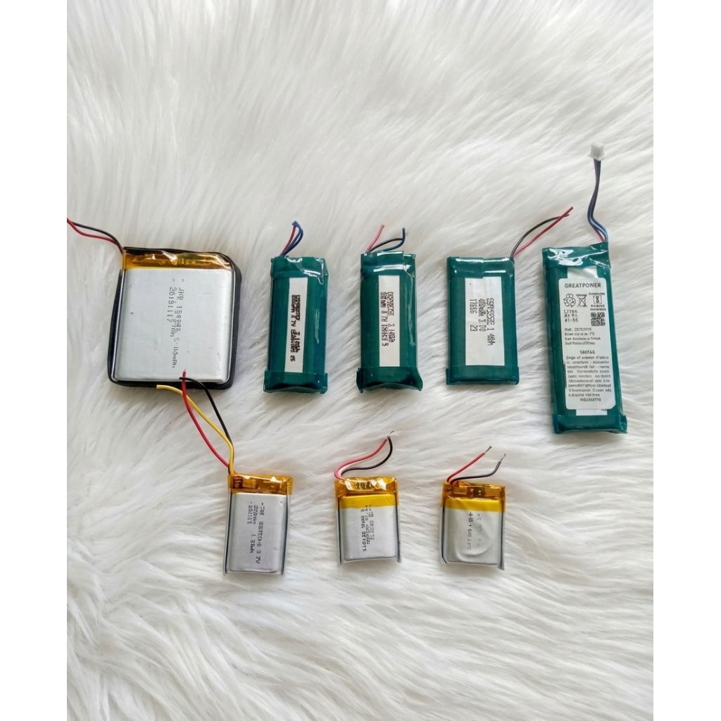 Baterai Polimer copotan JBL 100% Original 400Mah 500Mah 850Mah 2100Mah