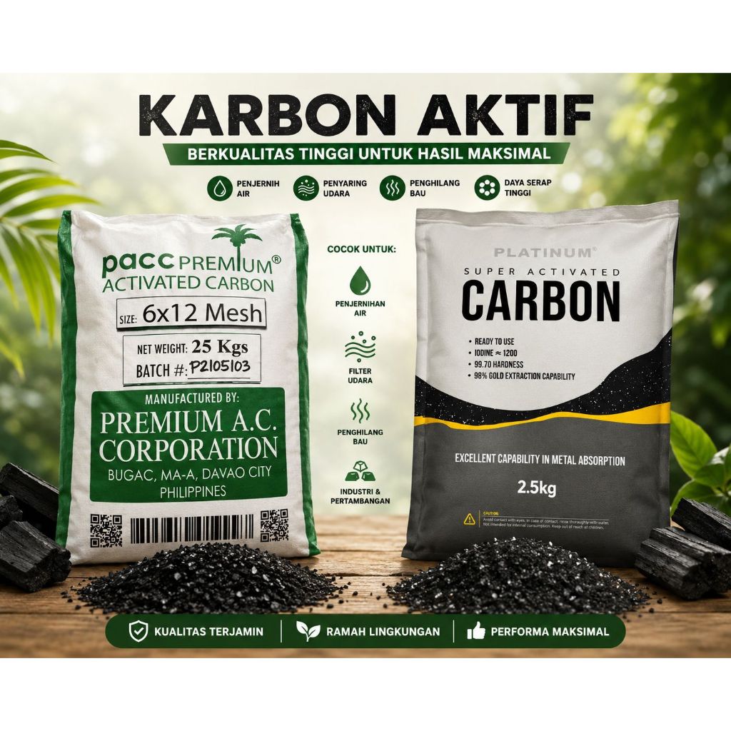 KARBON AKTIF Carbon Aktif 25 Kg