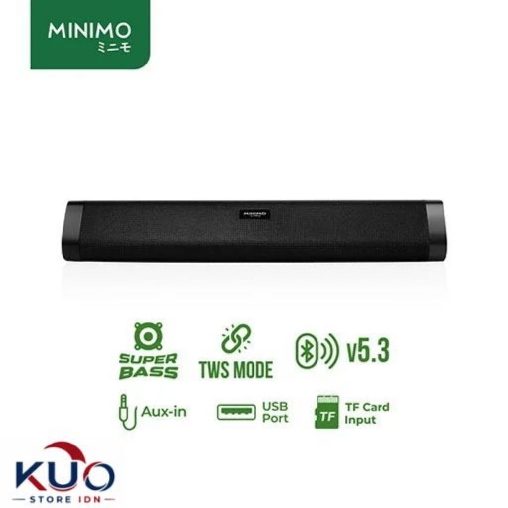 Speaker Bluetooth Soundbar Super Bass ( POSTEL & SNI Certified ) - SL03 Minimo SL03 Speaker Bluetoot