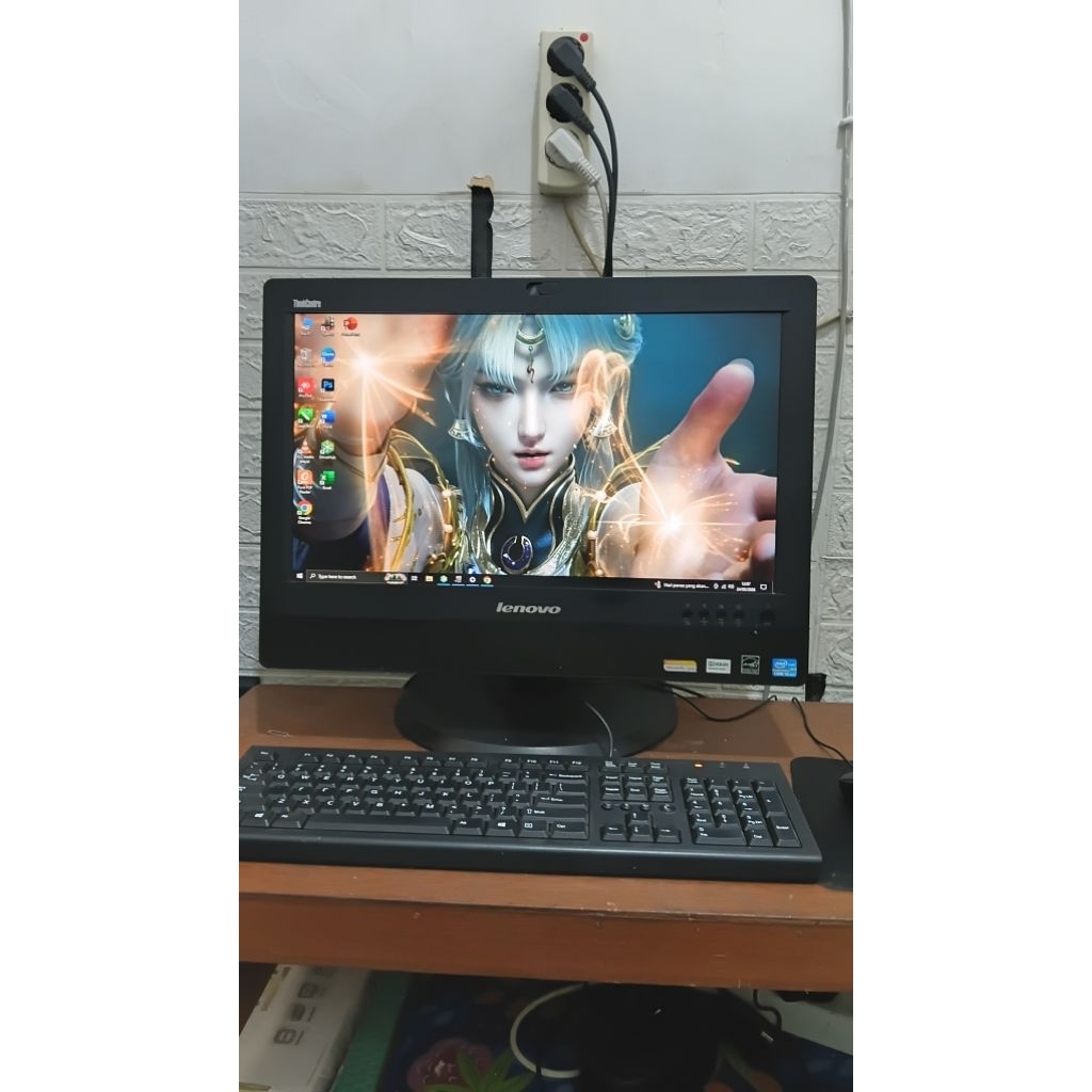 PC CPU AIO Lenovo Core i3 Siap Pakai