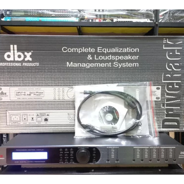 Dbx 260+ 260 plus speaker management drive rack dbx deleay fungsi