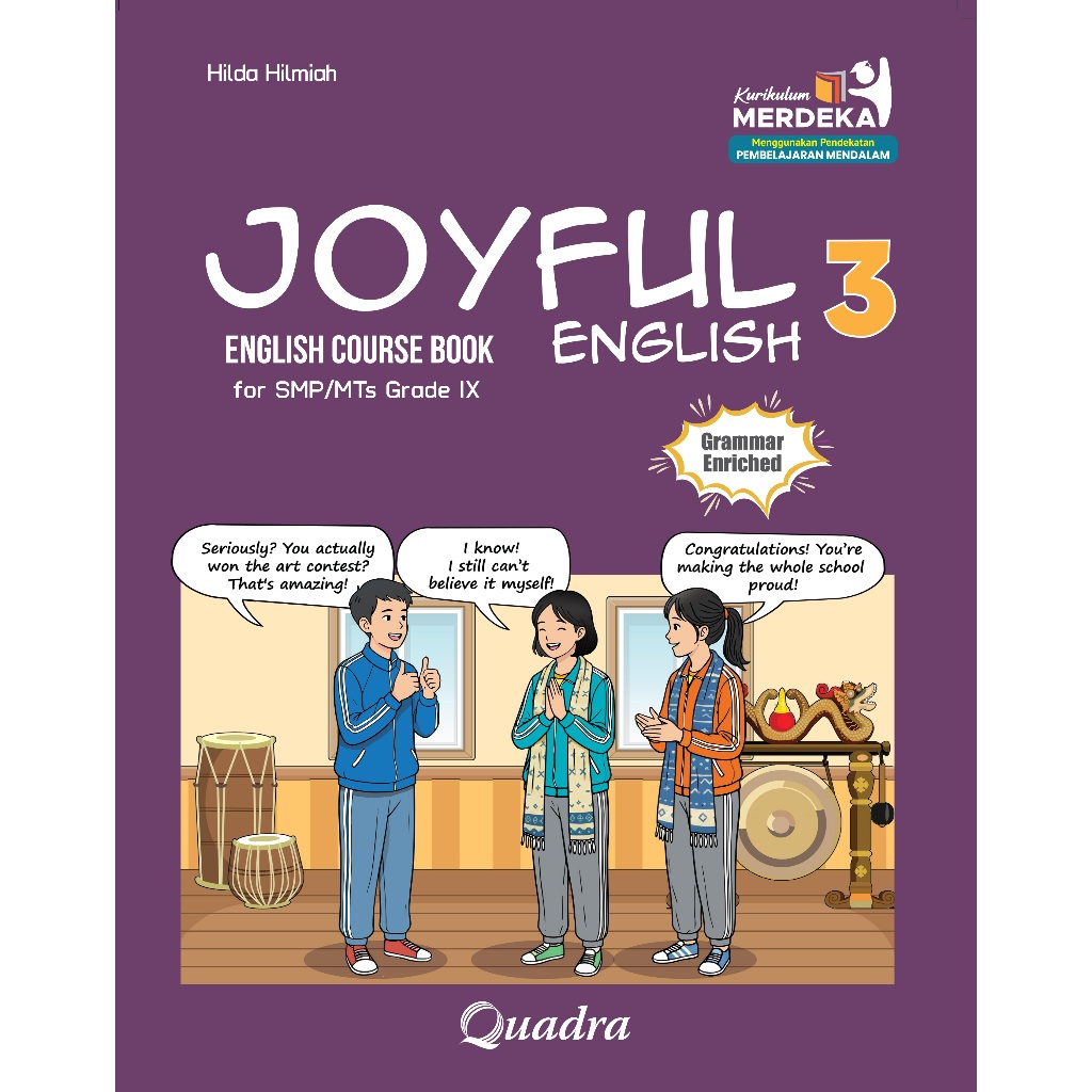 JOYFUL ENGLISH SMP/MTS KELAS.9/KM [QUADRA]