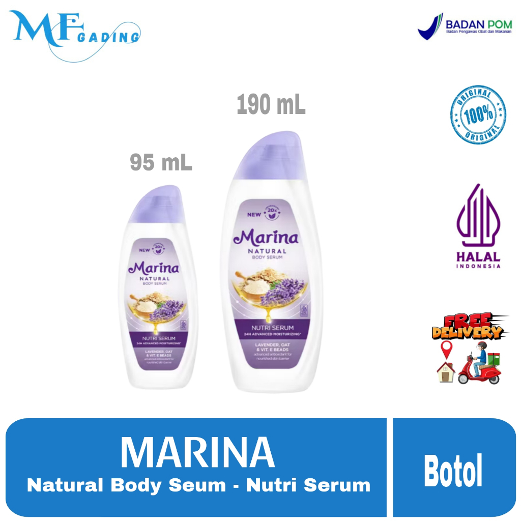 MARINA Natural Hand Body Lotion Nutri Serum - Marina Natural Body serum