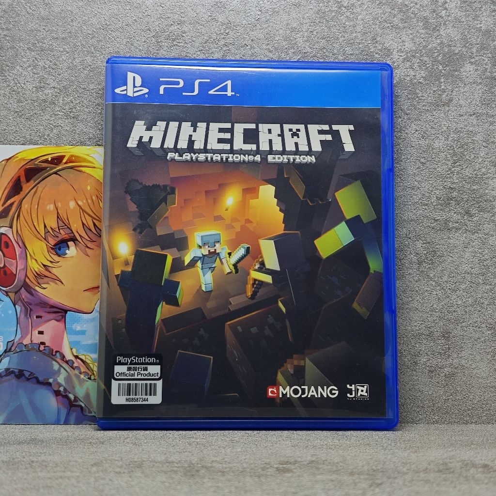Kaset Playstation 4 Original Minecraft. Mine craft Minecraft BD Kaset PS4