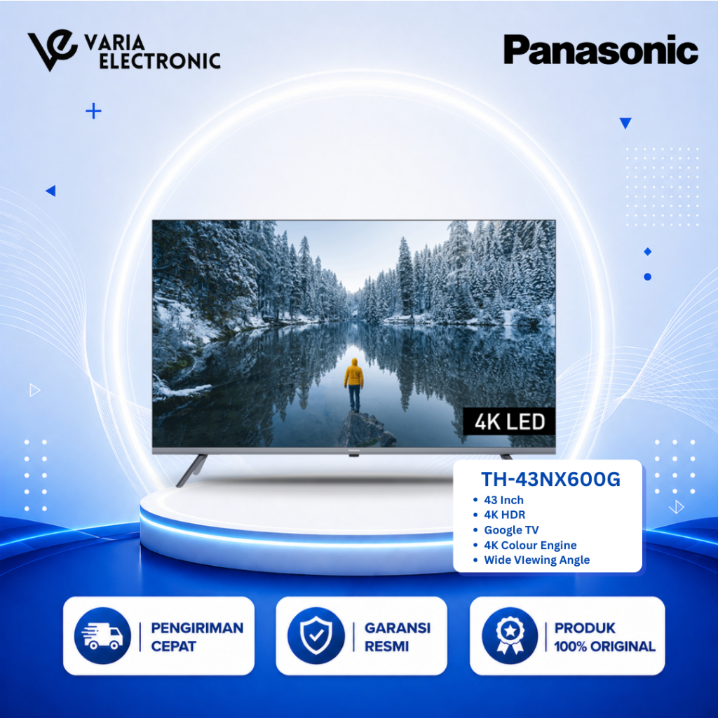 PANASONIC TH-43NX600G 43 Inch 4K HDR Google TV LED TV