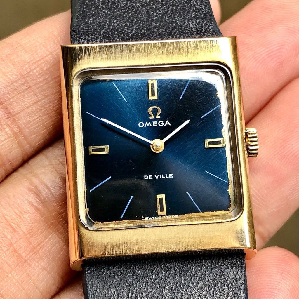 Vintage Omega De Ville Automatic Ladies Tank Swiss Made