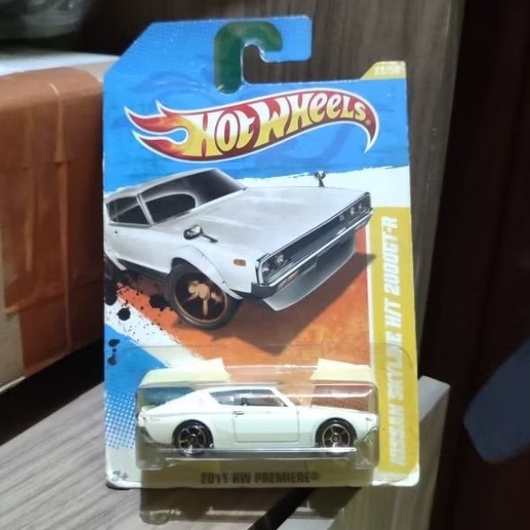 Hot Wheels Nissan Skyline HT 2000 GTR GT-R Kenmeri 2011 HW Premiere diecast Mattel
