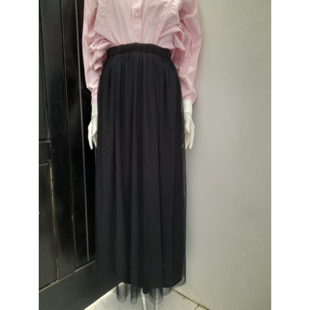 preloved rok tutu hitam