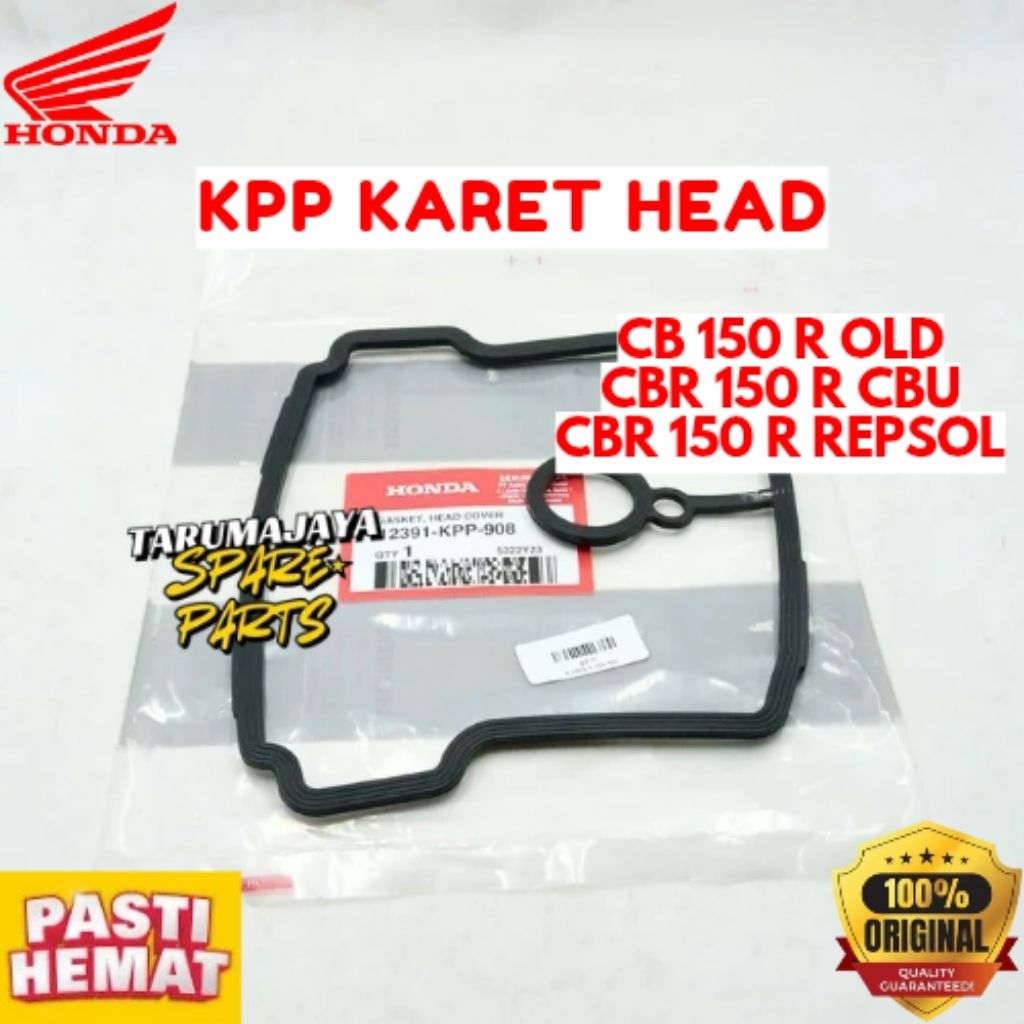KARET HEAD ORIGINAL HONDA KODE KPP, KARET HEAD CBR 150 R, KARET HEAD CB 150 R CBU, KARET HEAD CBR 15