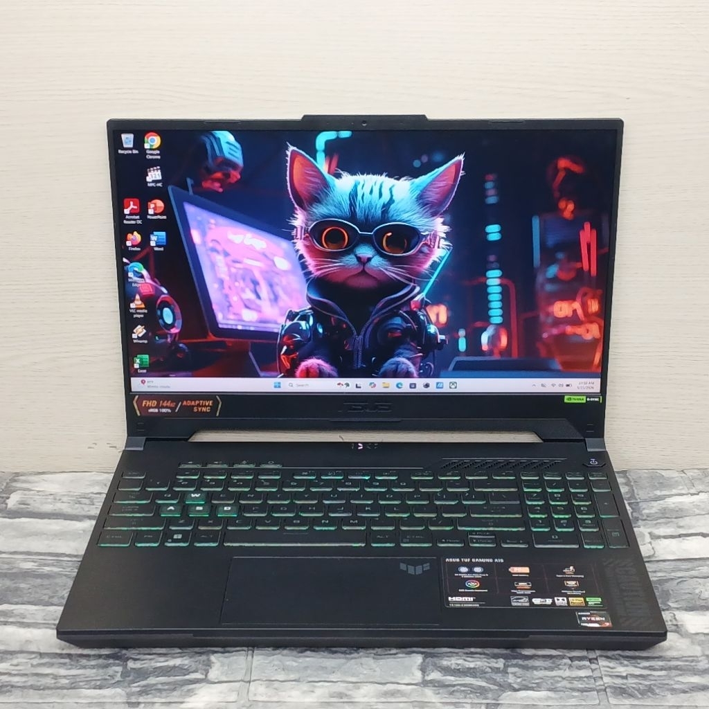 LAPTOP ASUS TUF GAMING A15 FA507NV AMD RYZEN 7 7735HS 16GB SSD 512GB RTX 4060 (8GB)