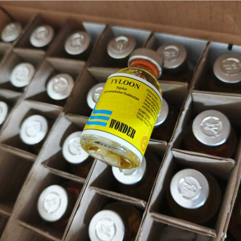1 LUSIN TYLOON TYLON OBAT AYAM BURUNG UNGGAS SAPI KAMBING KUDA DOMBA BABI CRD NGOROK SNOT (PILIH VAR