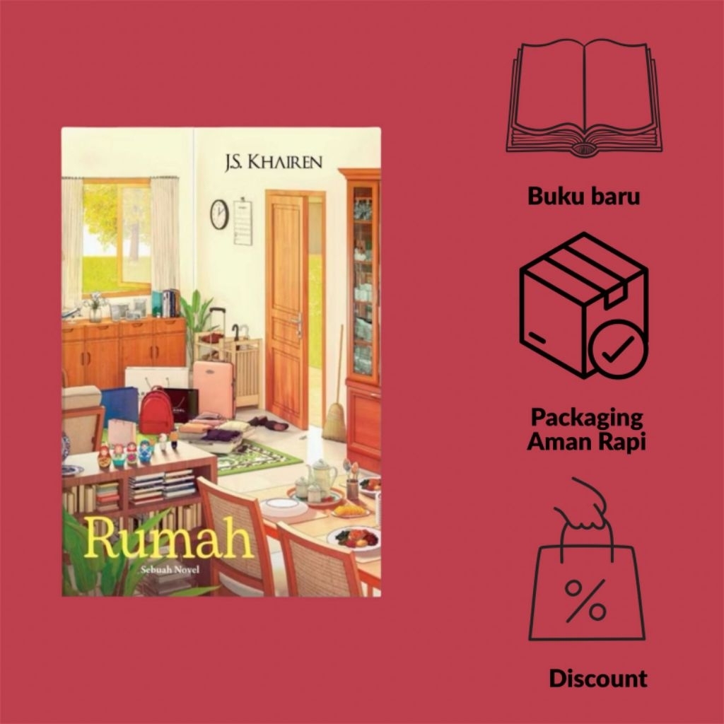 Buku Novel, Rumah- Sebuah novel/ JS.KHAIREN