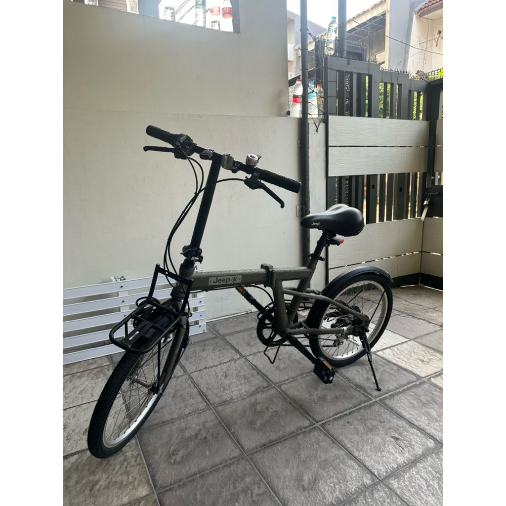 Sepeda Lipat Folding Bike Jeep 20 Inch