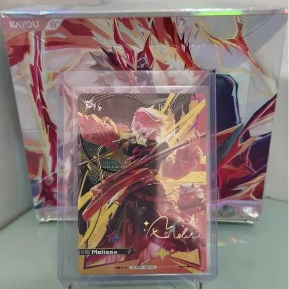 Kartu CCG Kayou x Mobile Legends Origin Of Legend - UR X / Diamond UR Melissa