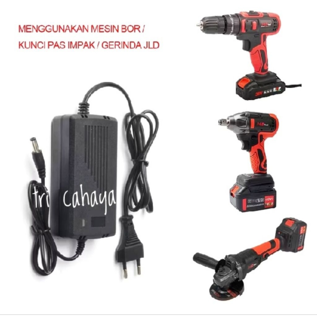 CHARGER BATERAI IMPACT GERINDA JLD APR BOR CORDLESS JLD APR