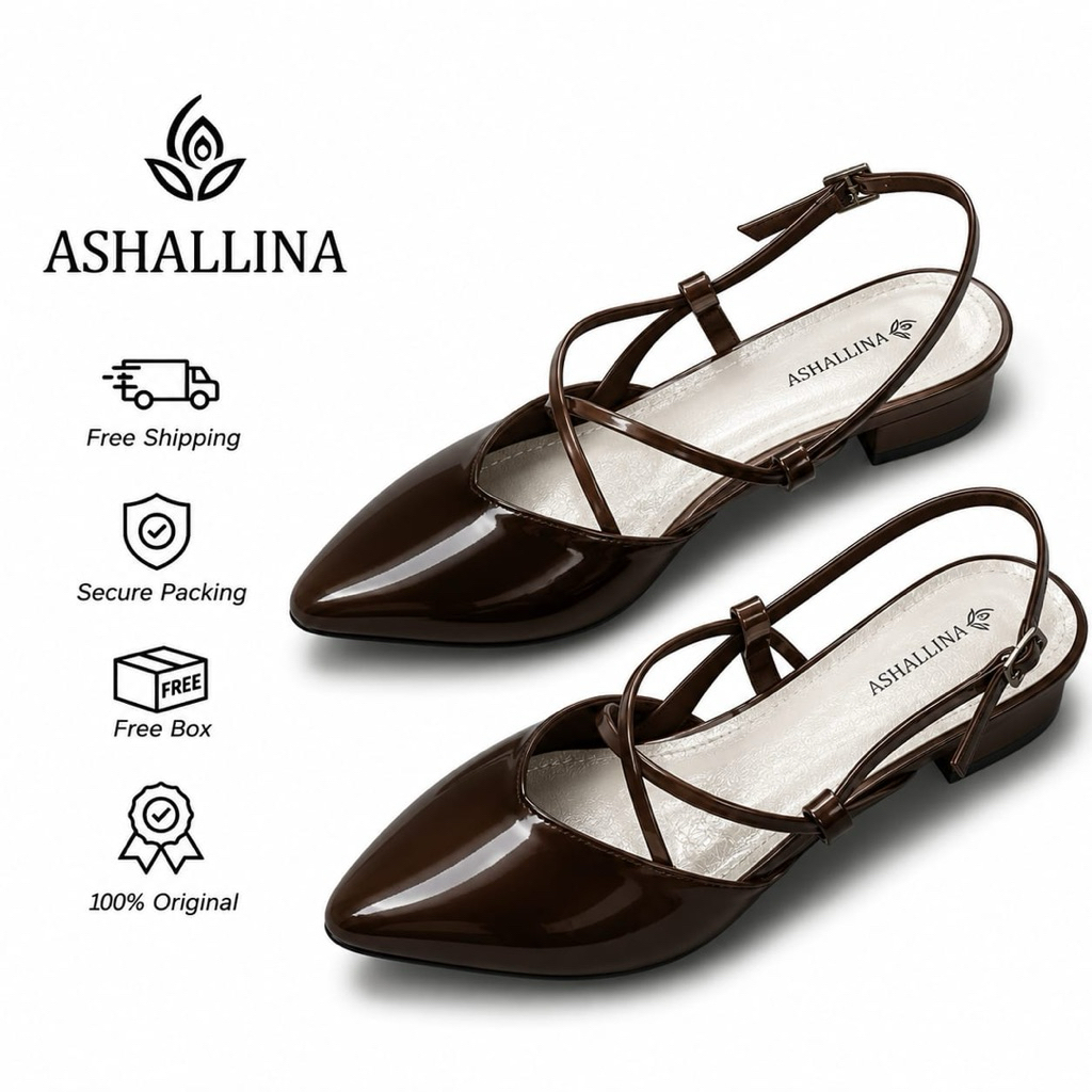 TERBARU Sandal Sepatu Wanita Sepatu Slip On Mules Kekinian / Sepatu Sandal Mules Wanita Heels