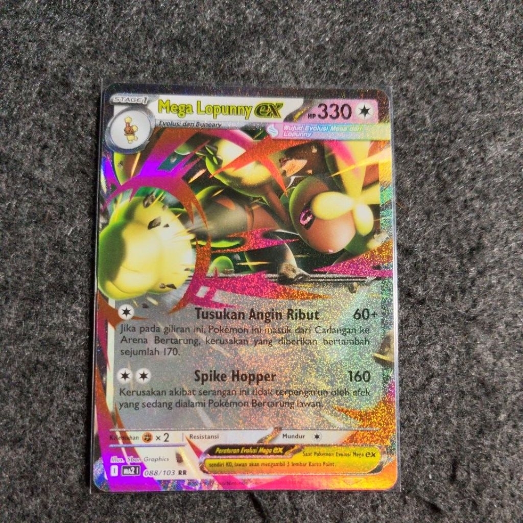 Mega Lopunny EX pokemon tcg
