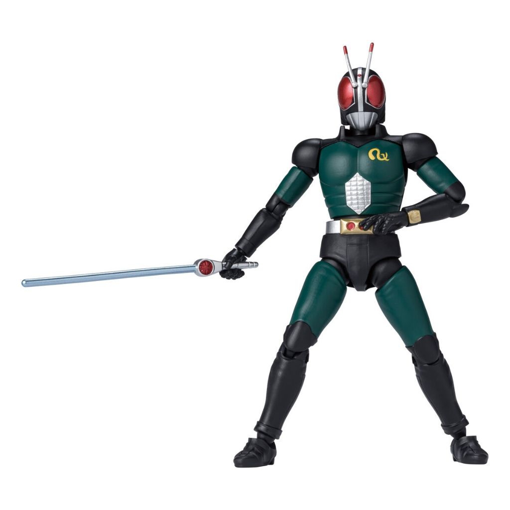 BANDAI SHODO XX MASKED RIDER BLACK RX WITH WEAPON ORIGINAL ACTION FIGURE