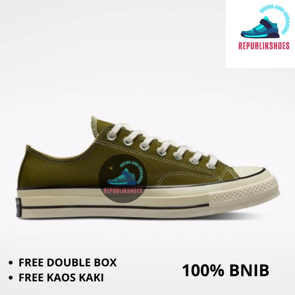Sneakers Unisex Converse Chuck Taylor 70s Ox Field Green Surplus