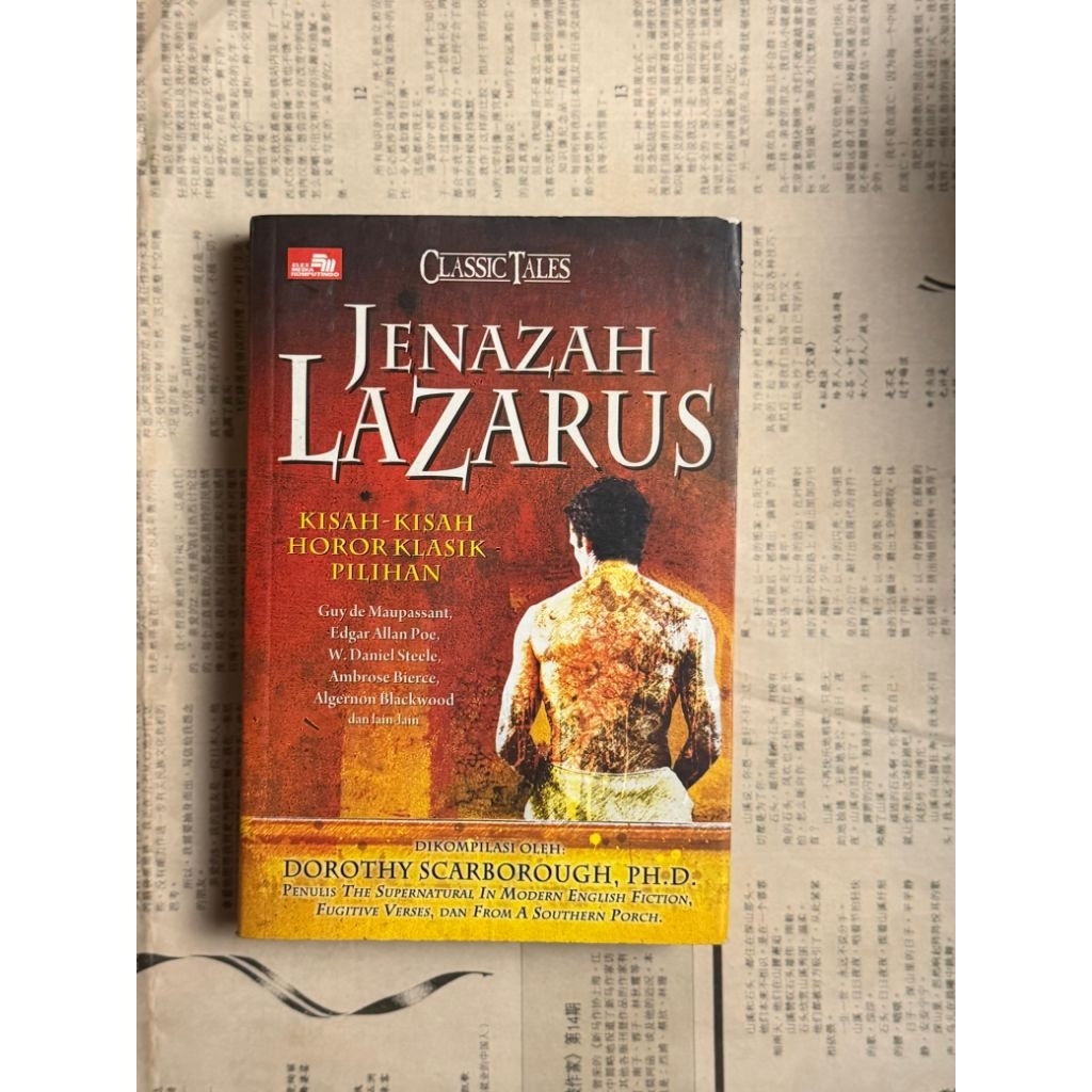 Buku Jenazah Lazarus: Kisah-Kisah Horor Klasik Pilihan - Kumpulan Cerita | Kompilasi Dorothy Scarbor