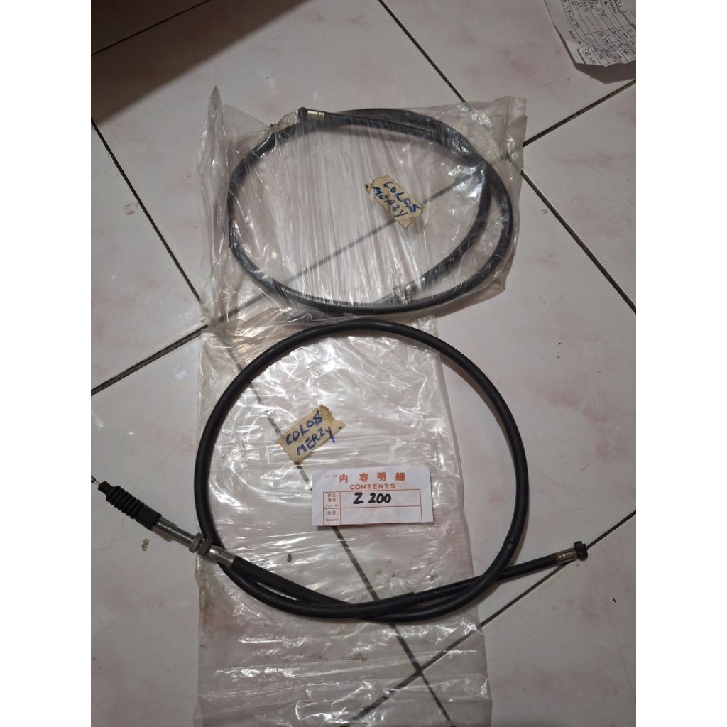 tali kopling kabel kopling tali klos kawasaki binter merzy kz200 mercy CDI nos japan