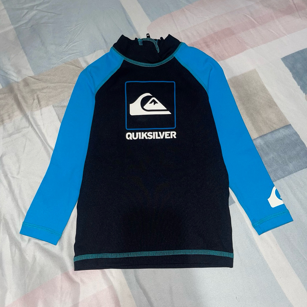 [PRELOVED LIKE NEW] Baju Renang Anak Quiksilver Original Size 2 - Lengan Panjang UVtech