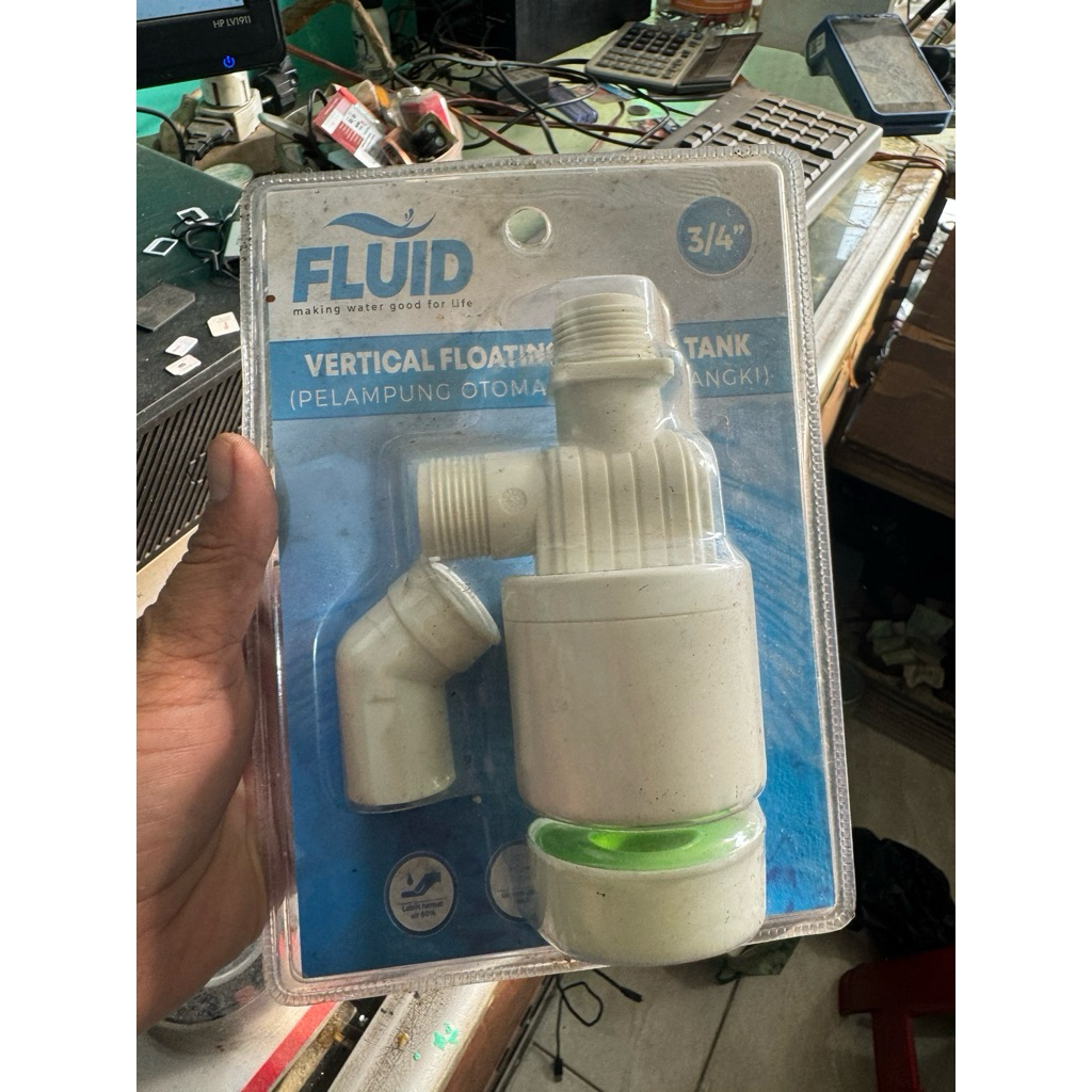 PELAMPUNG TANKI AIR TOREN AIR OTOMATIS VERTICAL 3/4 FLUID