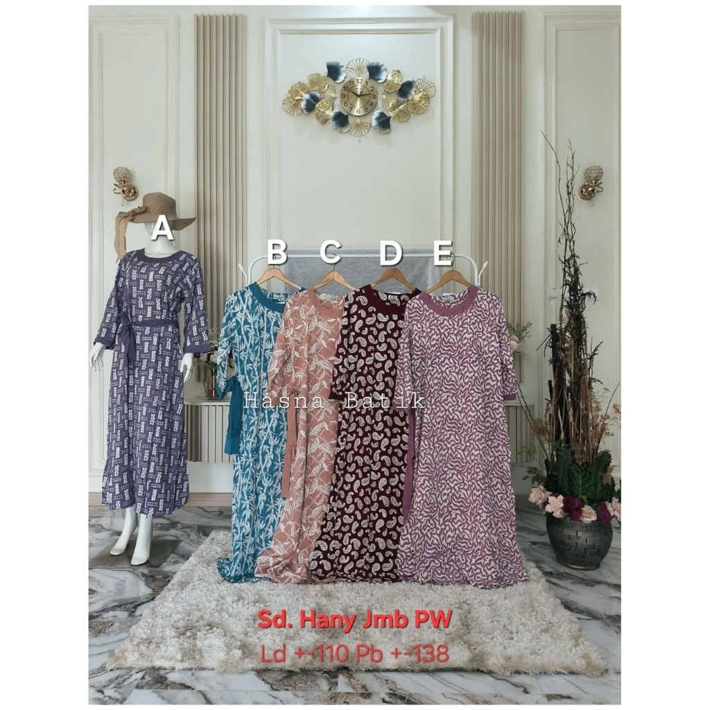 Daster Luza (Sd. Hany Jmb PW) Batik Pekalongan