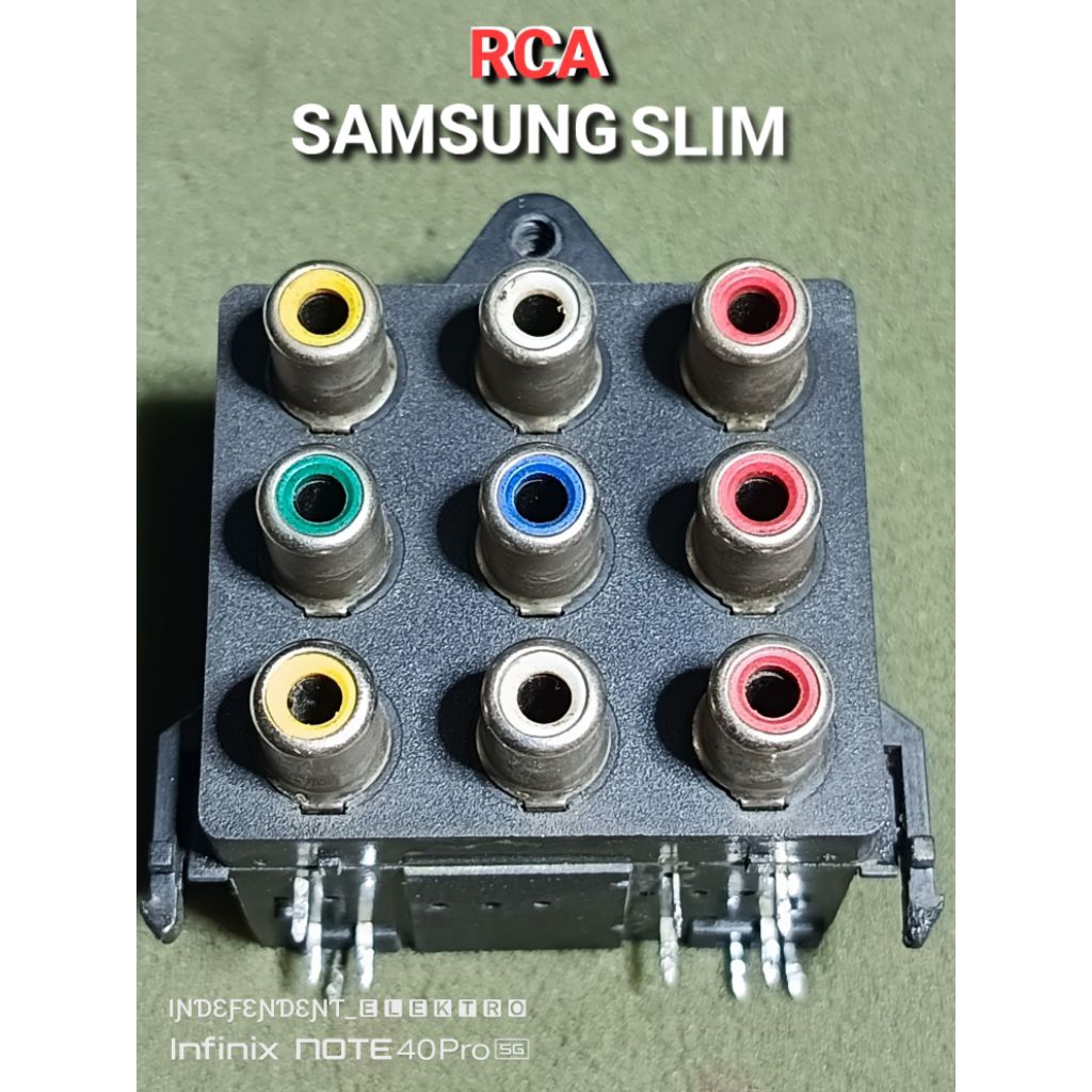 RCA tv Samsung slim  socet rca tv Samsung slim   Socet RCA tv tabung    RCA tv cina   original