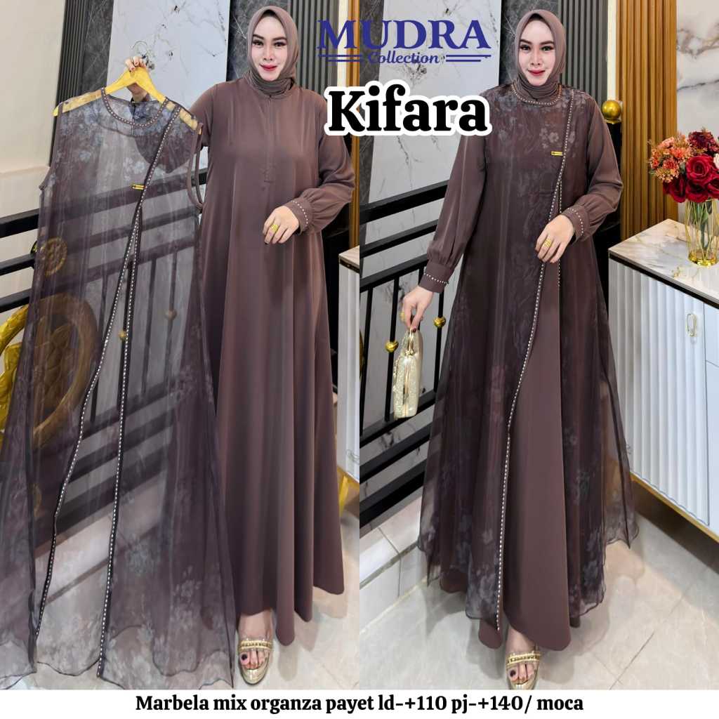 Pakaian Wanita HQ KIFARA DRESS From MuDRa FASHION STORE