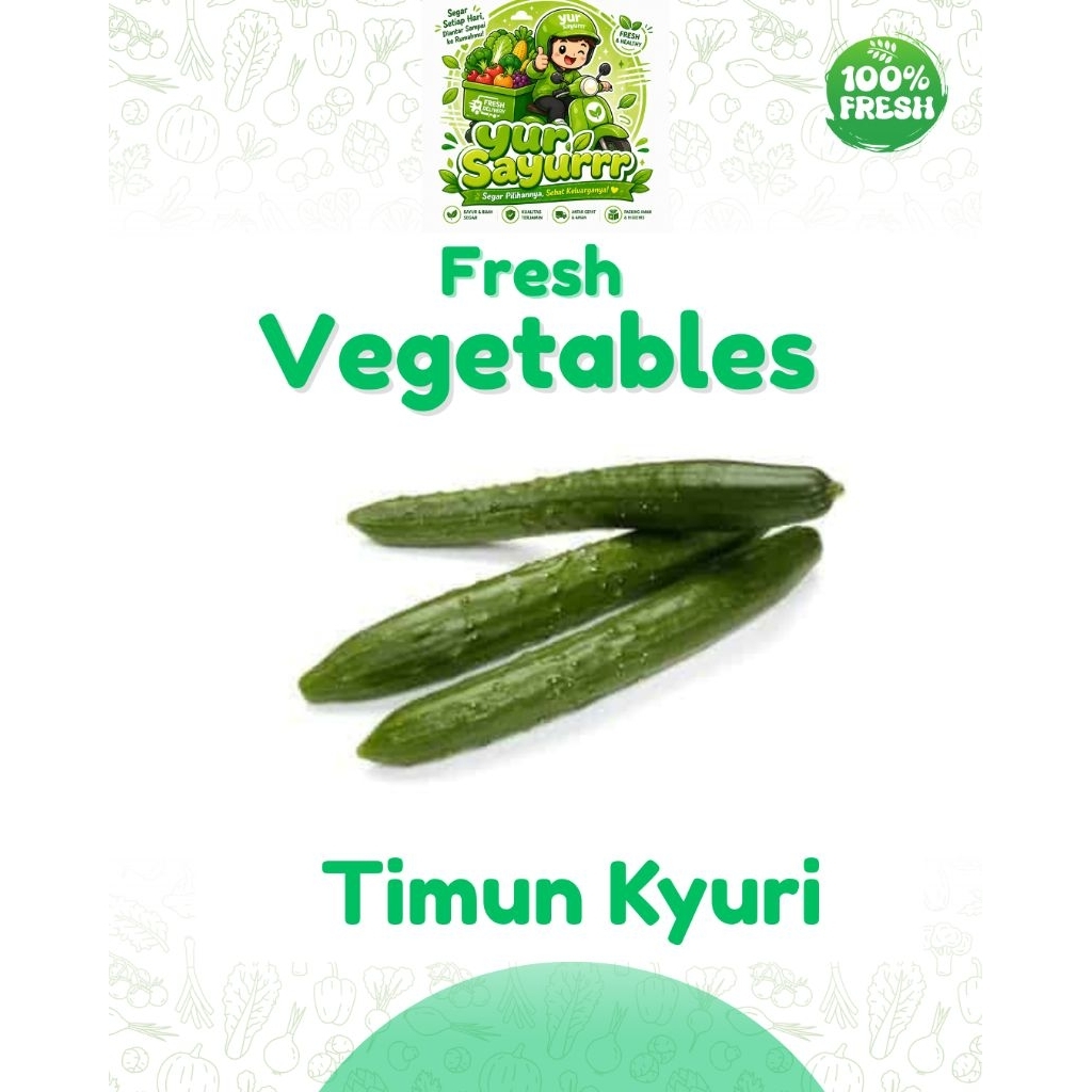 Timun Kyuri ( timun jepang)
