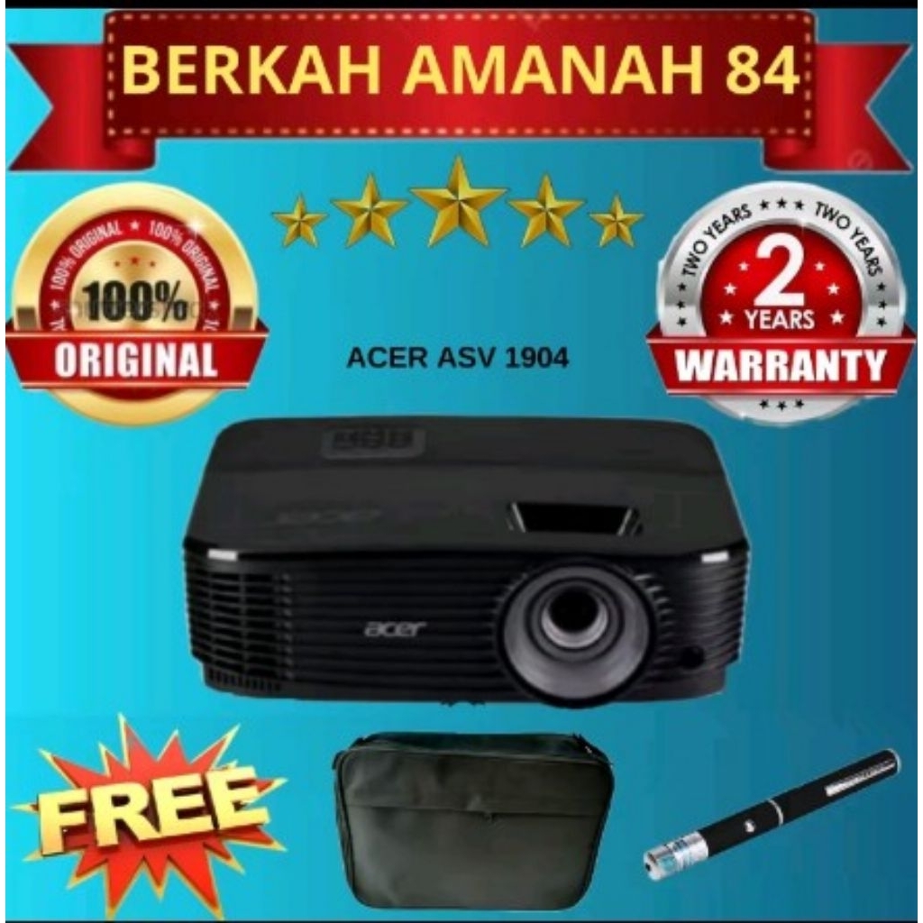 PROYEKTOR ACER ASV1904 SVGA 4000 LUMENS