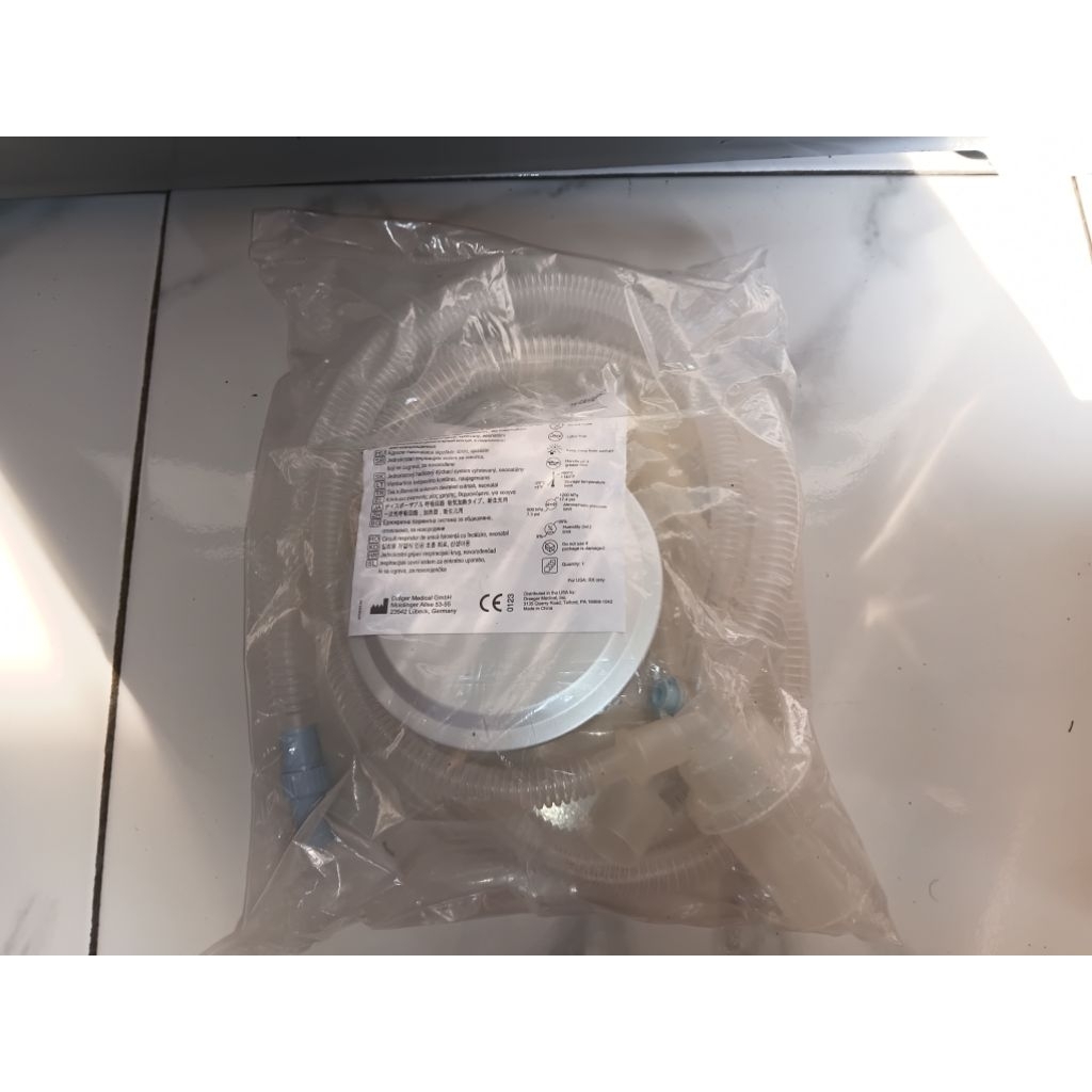 breathing circuit bayi/neonate drager original for ventilator & anestesi & buble CPAP