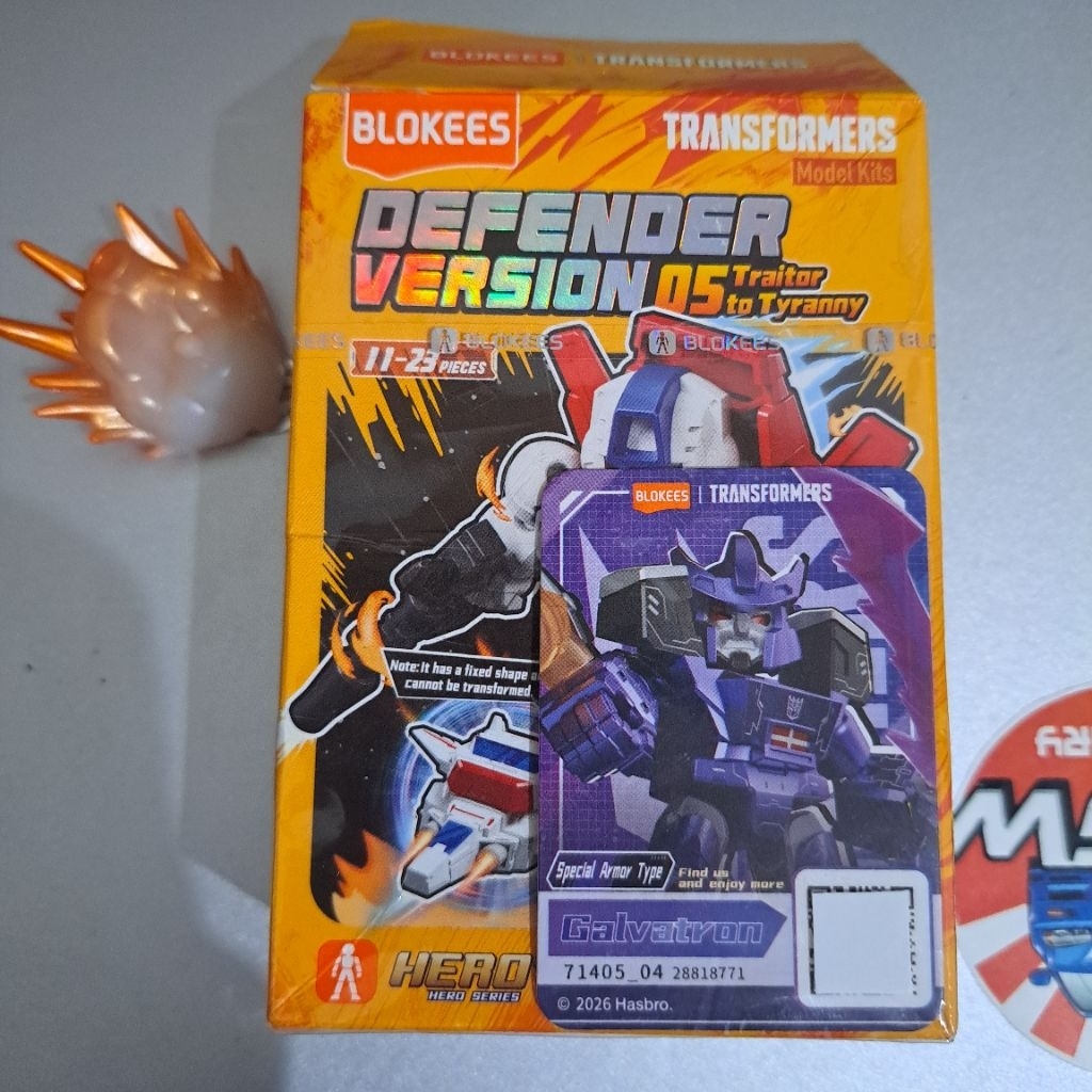Blokees Transformers Super Secret Galvatron GVD 05 OFC belum scan